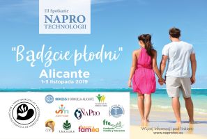 Plakat III Spotkania Naprotechnologii w Alicante Hiszpania